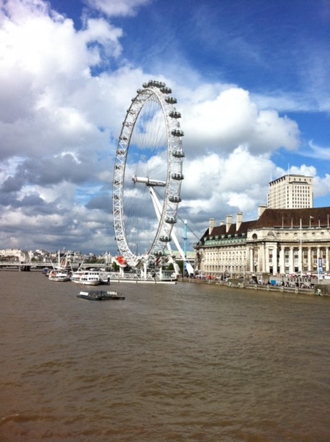 The London Eye totaalbeeld